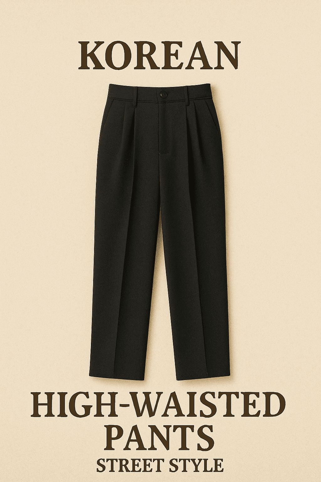 High-Waisted Wide Leg Pants