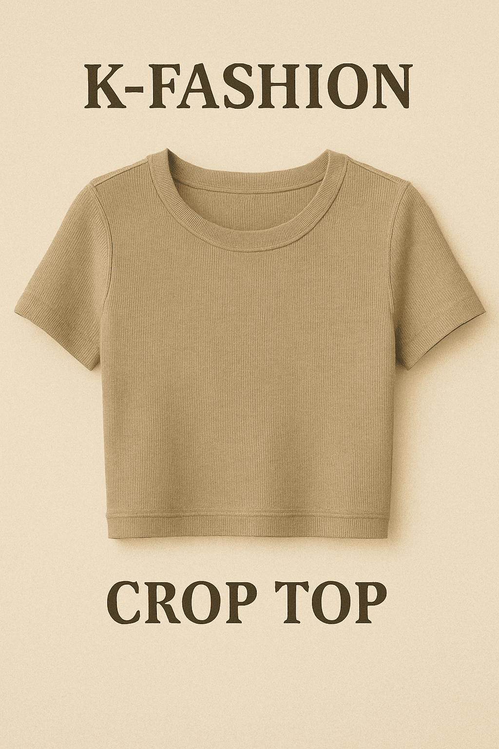 K-Fashion Crop Top